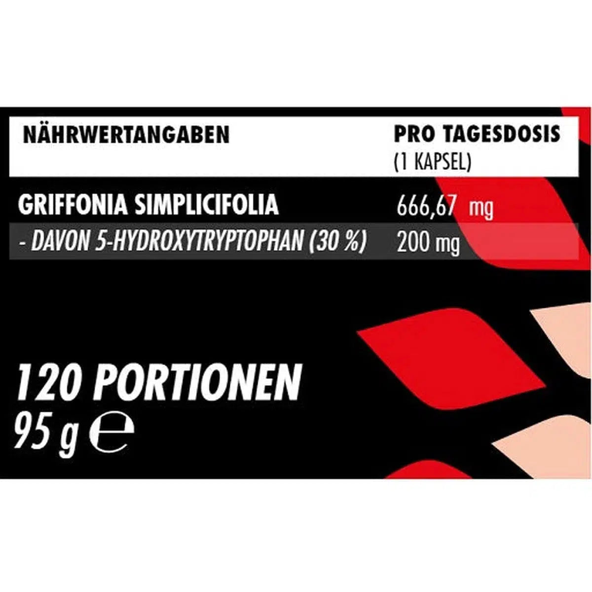 5HTP 120 Kapseln-Mineralstoffe-Maniac-Sports.de