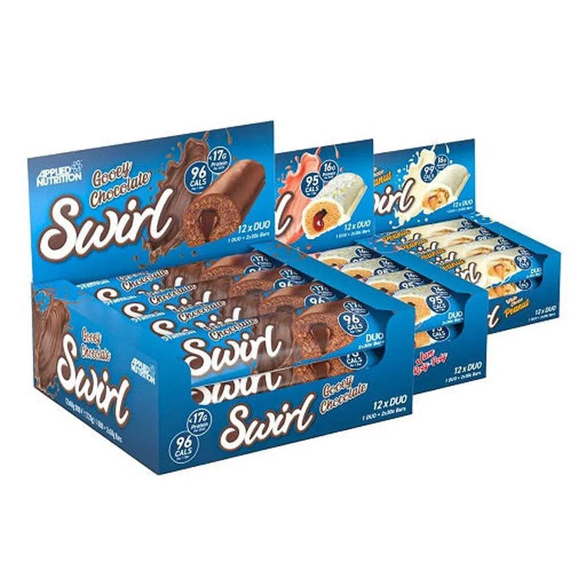 Applied Nutrition SWIRL Bar(12x60g)-Proteinriegel-Maniac-Sports.de