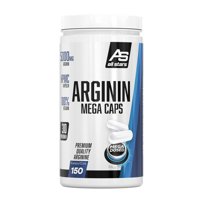 Arginin Mega Caps 150 Kapseln-L-Arginin-Maniac-Sports.de