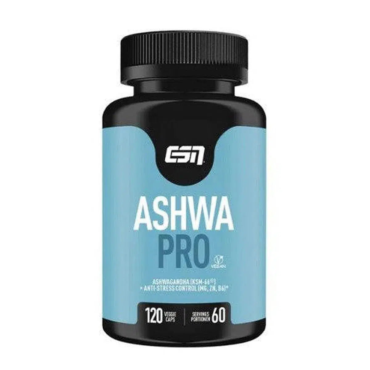 Ashwa Pro 120 Kapseln-Ashwagandha-Maniac-Sports.de