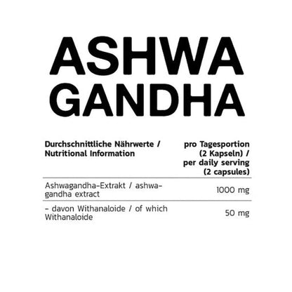 Ashwagandha KSM-66 120 Kapseln-Ashwagandha-Maniac-Sports.de