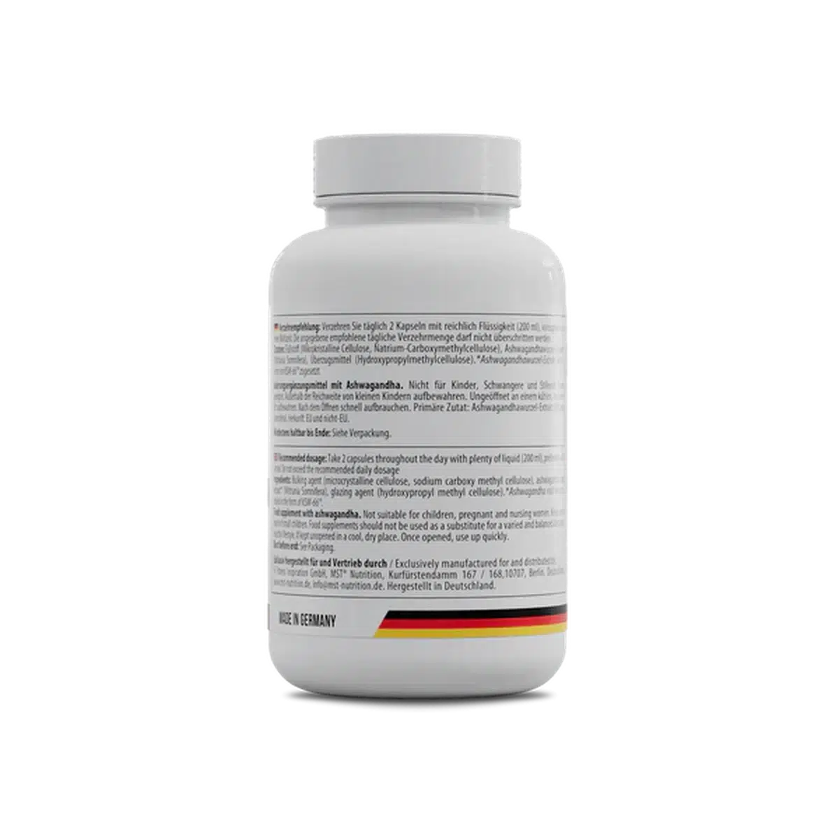 Ashwagandha KSM 66® 120 Caps-Ashwagandha-Maniac-Sports.de