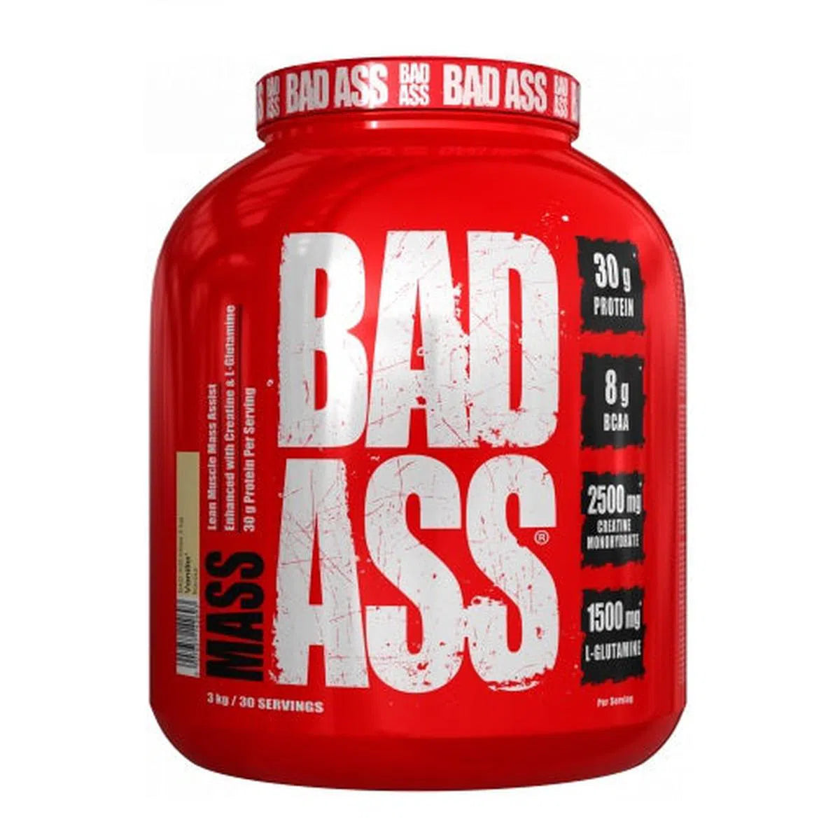 BAD ASS MASS - 3kg-Weight Gainer-Maniac-Sports.de