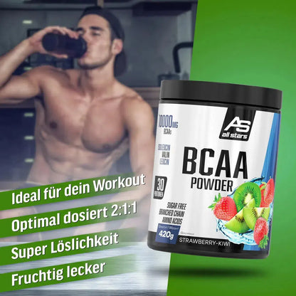 BCAA Powder 420g Dose-BCAA-Maniac-Sports.de