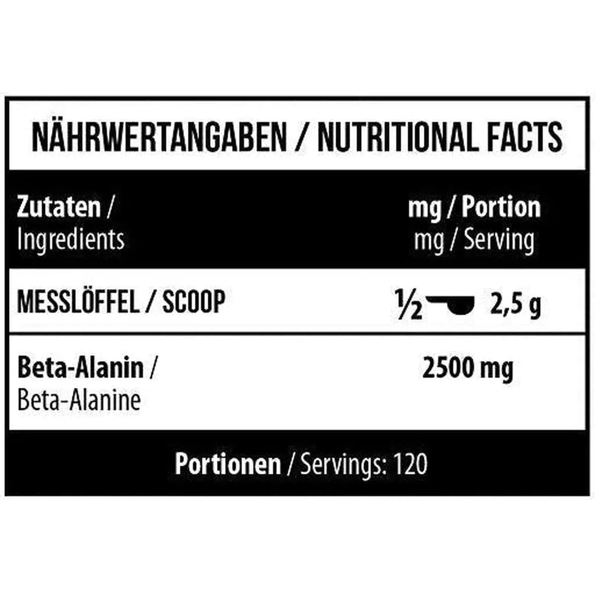 Beta Alanine 300g-Beta Alanine-Maniac-Sports.de