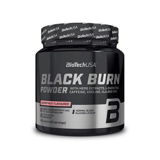 Black Burn Powder - 210g-Fett Burner-Maniac-Sports.de