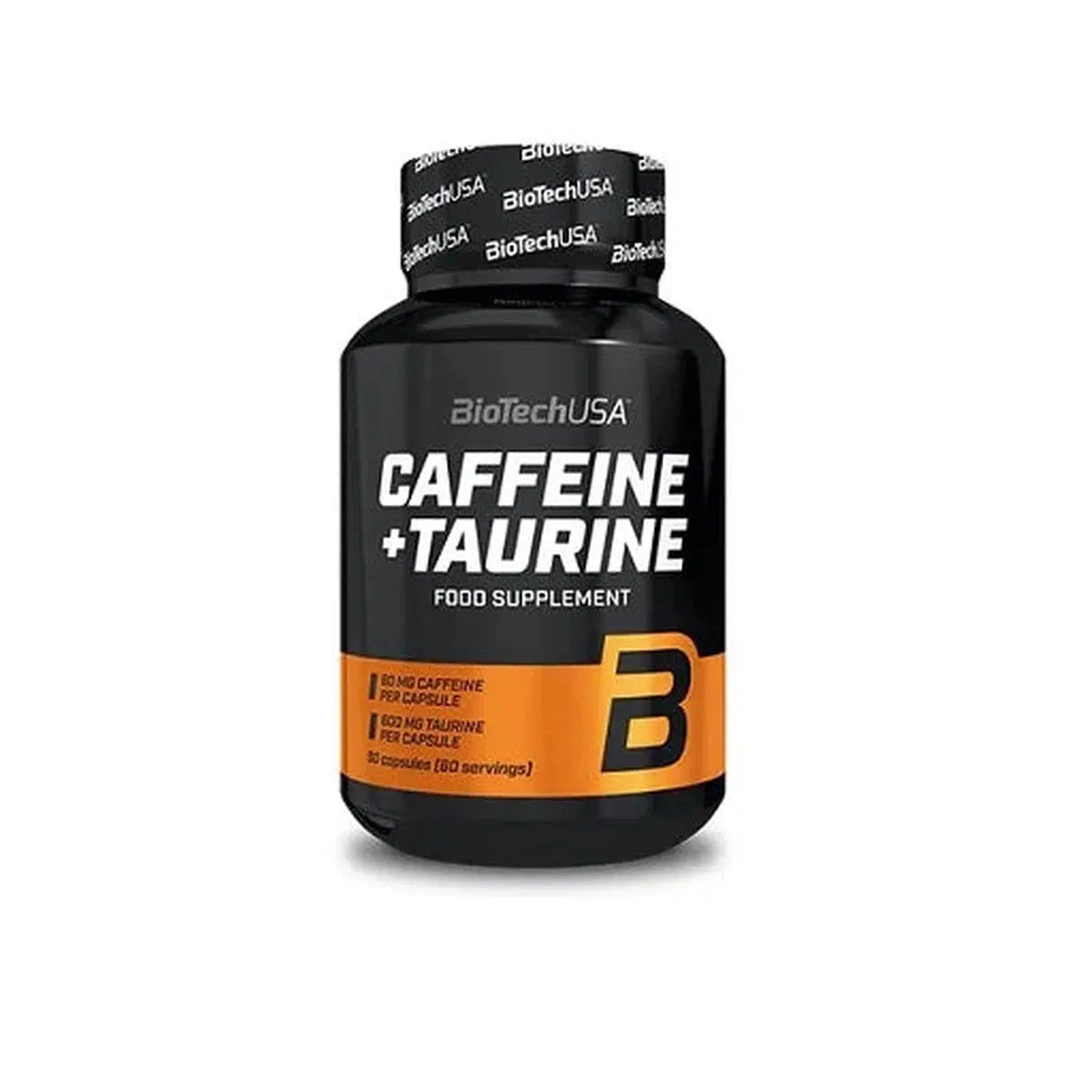 Caffeine + Taurine 60 Kapseln-Koffeintabletten-Maniac-Sports.de