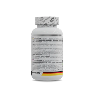 Calcium Citrate D3 K2Vital 60 Tabletten-Vitamin D3-Maniac-Sports.de