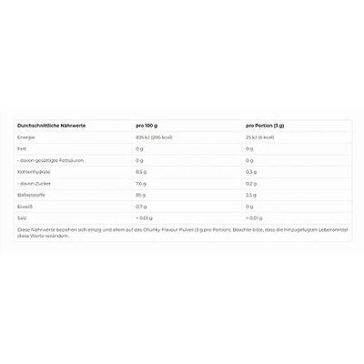 Chunky Flavour 150g-Geschmackspulver-Maniac-Sports.de