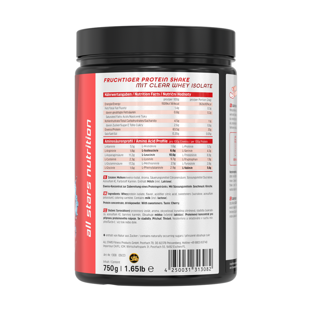 Clear Isolate Whey Protein 750g-Clear Protein-Maniac-Sports.de