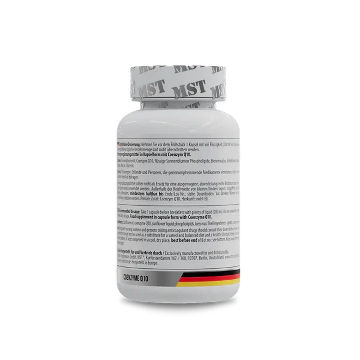 Coenzyme Q10 - 100mg 60 Kapseln-Mineralstoffe-Maniac-Sports.de