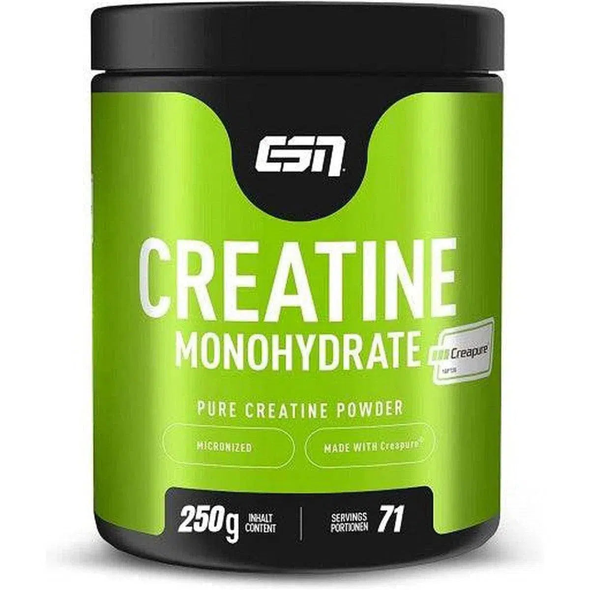 Creapure Creatine Monohydrate 250g Dose-Kreatin-Maniac-Sports.de