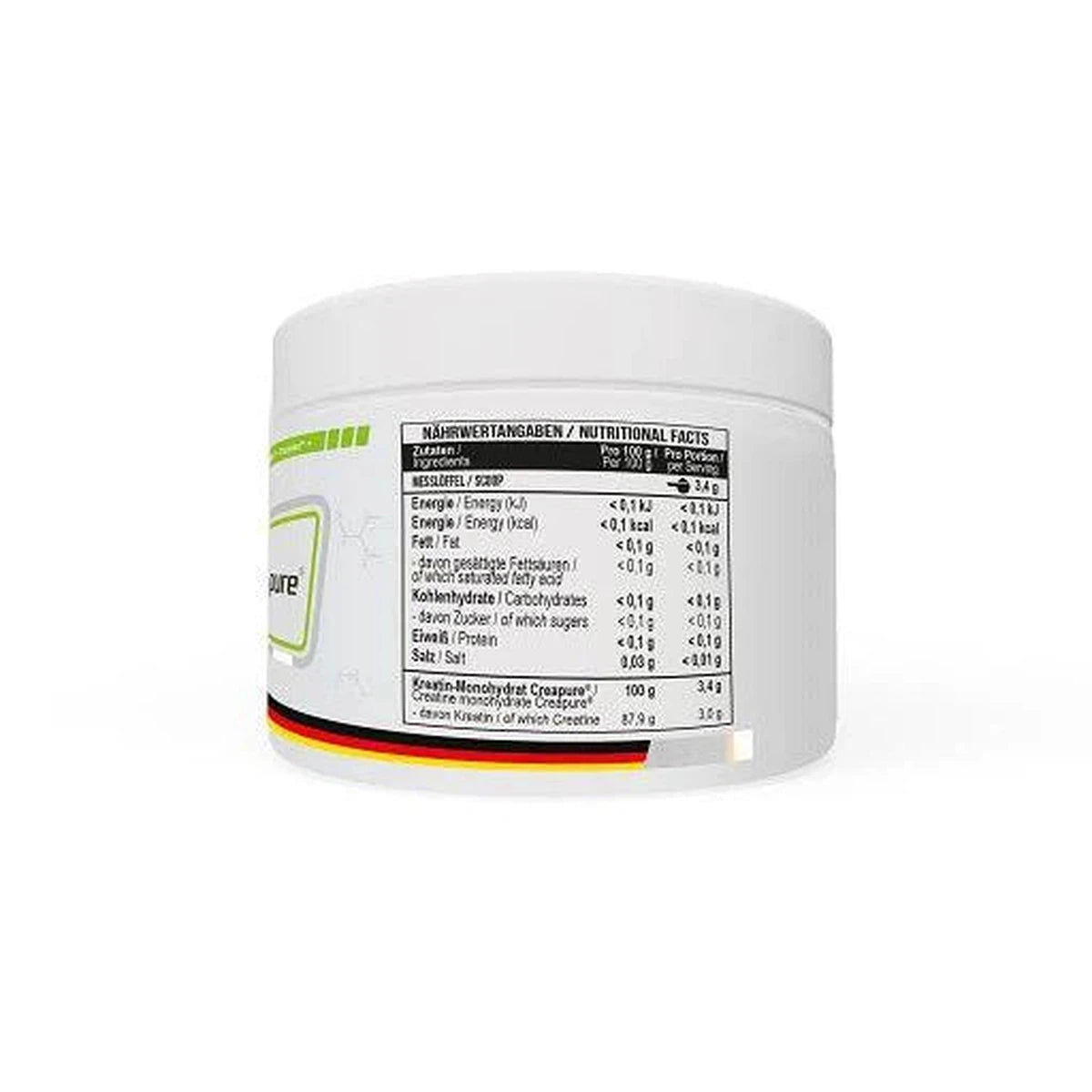 Creatin Pro Creapure 300/500g-Kreatin-Maniac-Sports.de