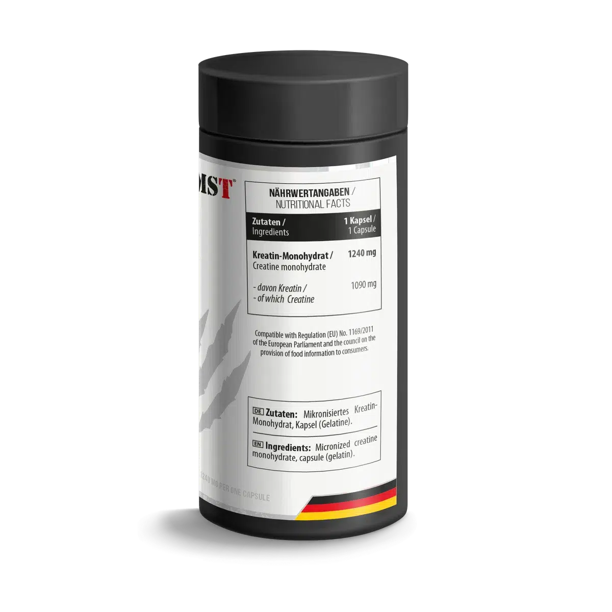 Creatine Monohydrate 120 Kapseln-Kreatin-Maniac-Sports.de