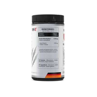 Creatine Monohydrate 120 Kapseln-Kreatin-Maniac-Sports.de