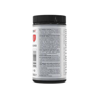 Creatine Monohydrate 120 Kapseln-Kreatin-Maniac-Sports.de