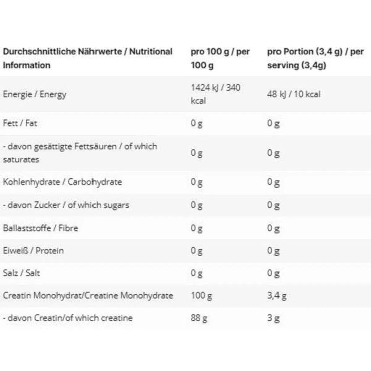 Creatine Monohydrate 500g-Kreatin-Maniac-Sports.de