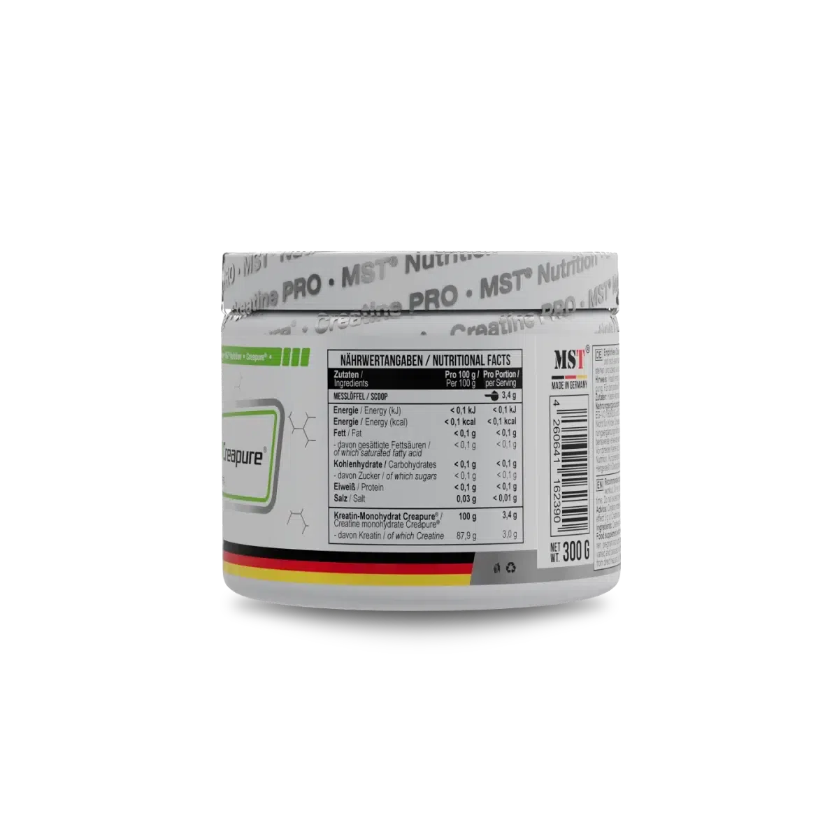 Creatine Pro Creapure® 300 g Unflavored-Kreatin-Maniac-Sports.de