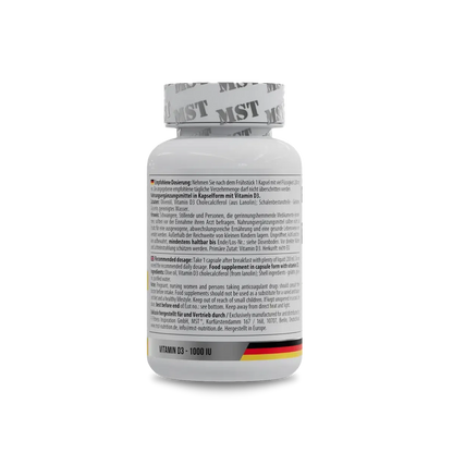 D3 1000 IU 100 Softgels-Vitamin D3-Maniac-Sports.de