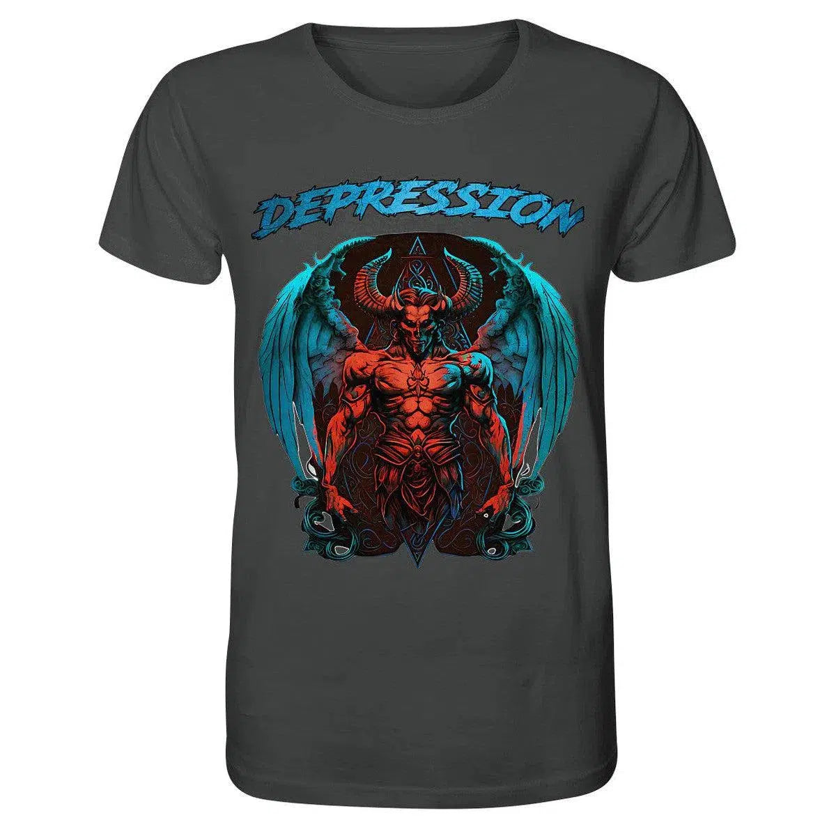 DEPRESSION - Shirt-Unisex-Shirts-Maniac-Sports.de