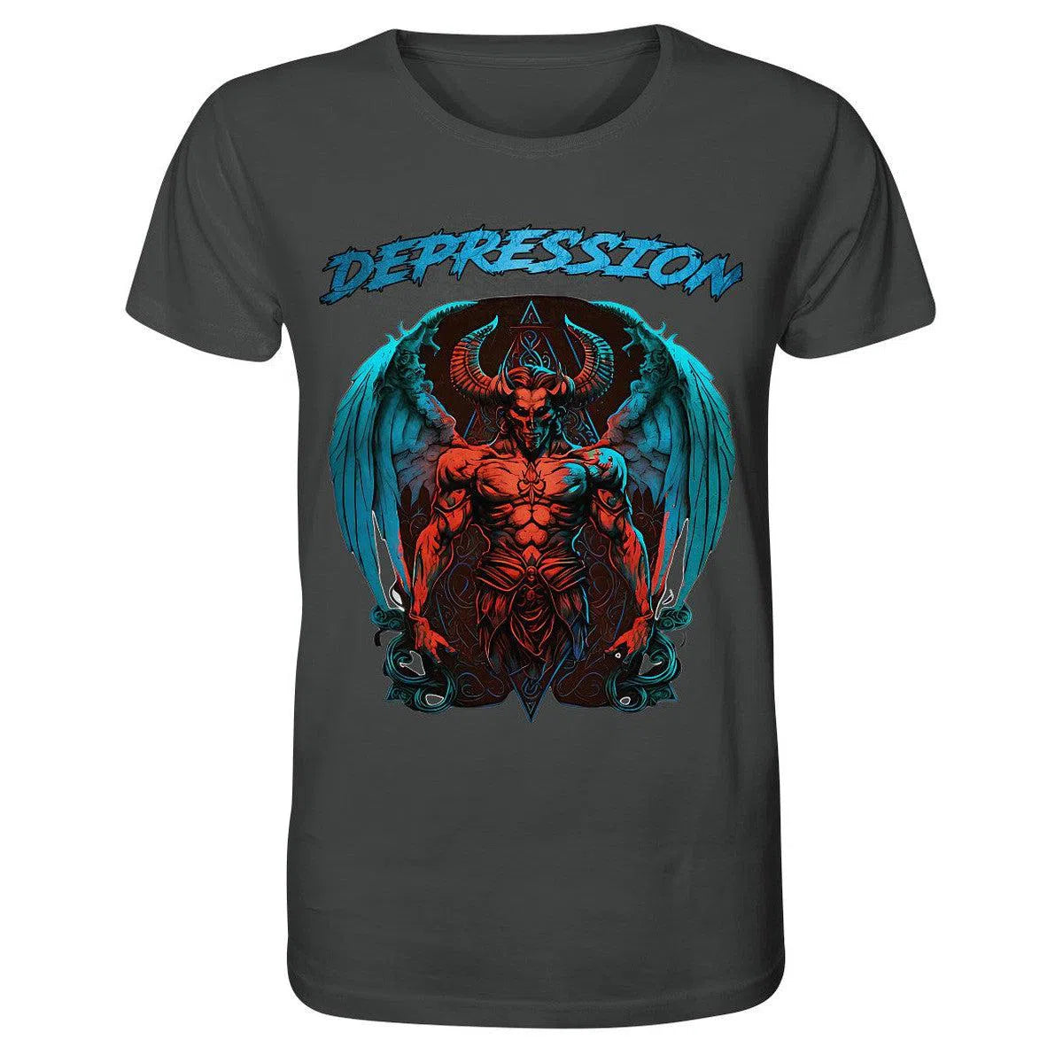 DEPRESSION - Shirt-Unisex-Shirts-Maniac-Sports.de