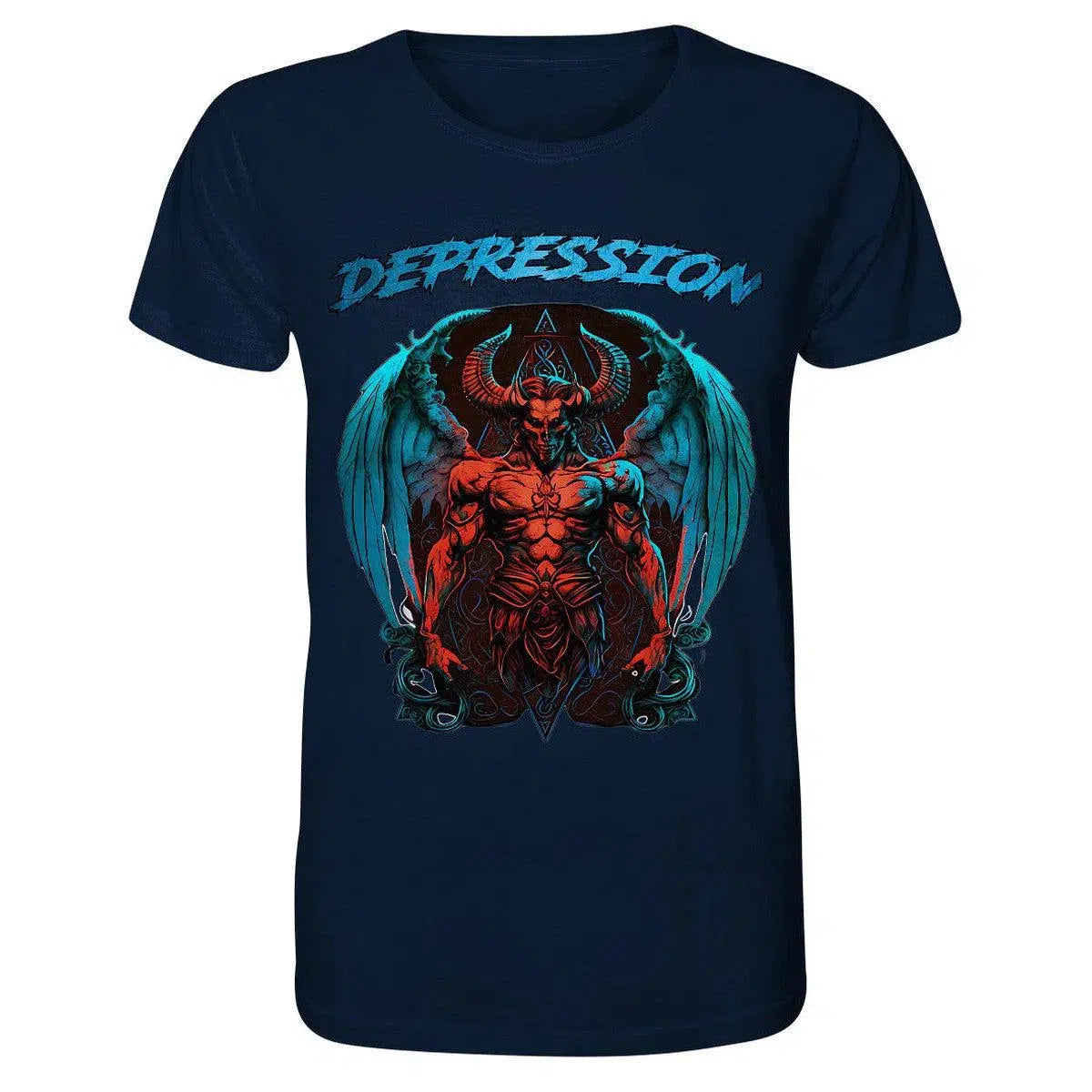 DEPRESSION - Shirt-Unisex-Shirts-Maniac-Sports.de