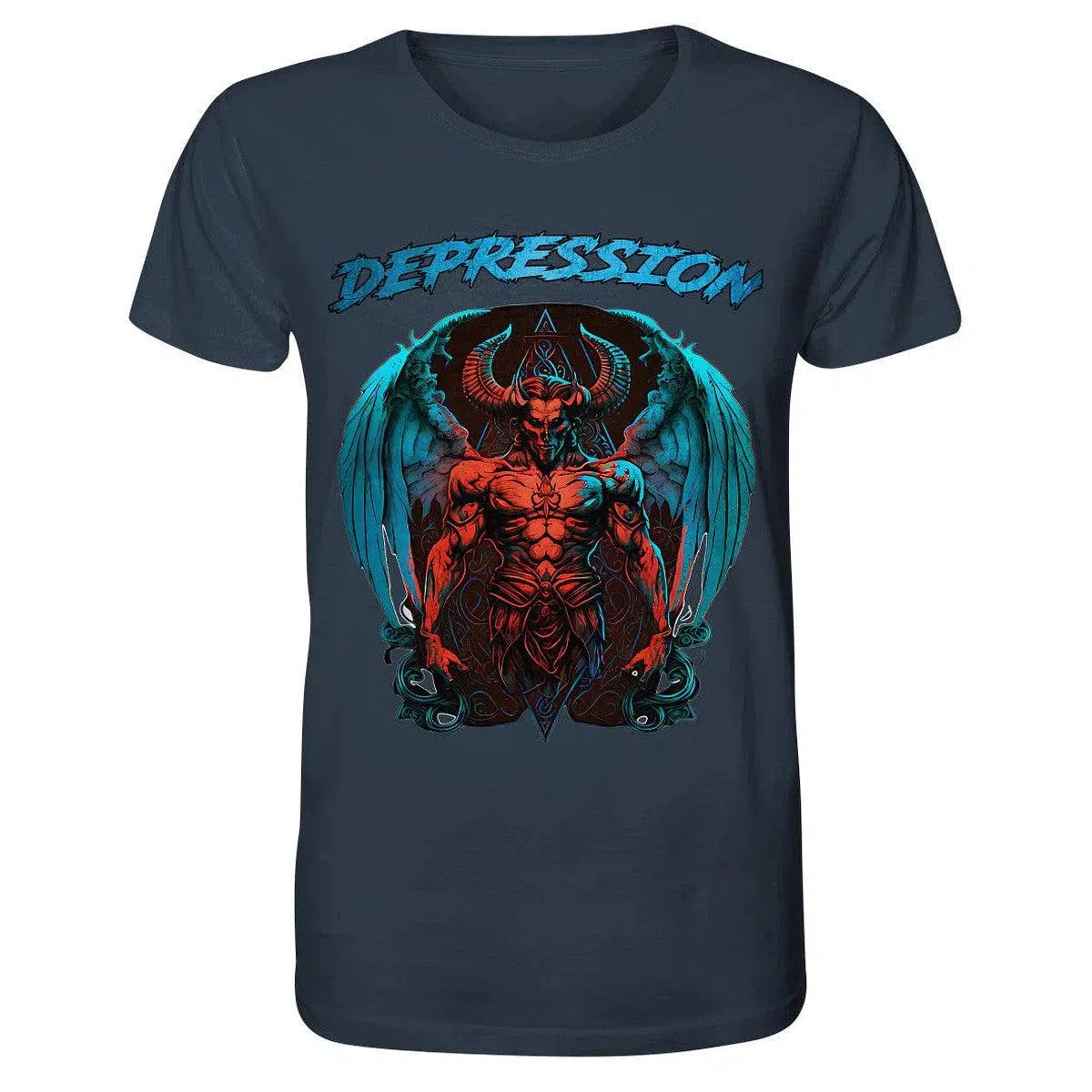 DEPRESSION - Shirt-Unisex-Shirts-Maniac-Sports.de