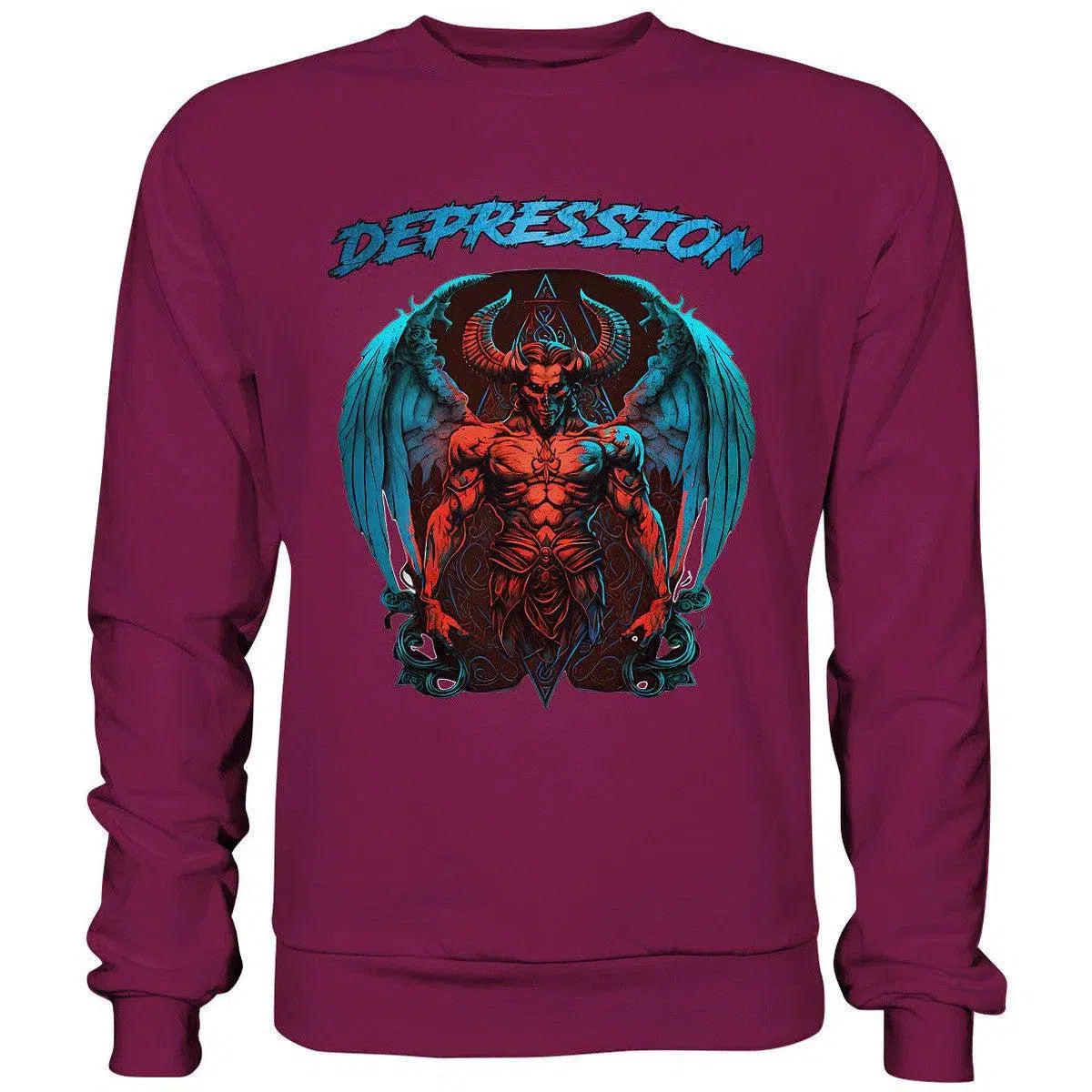 Depression Sweatshirt-Sweatshirts-Maniac-Sports.de