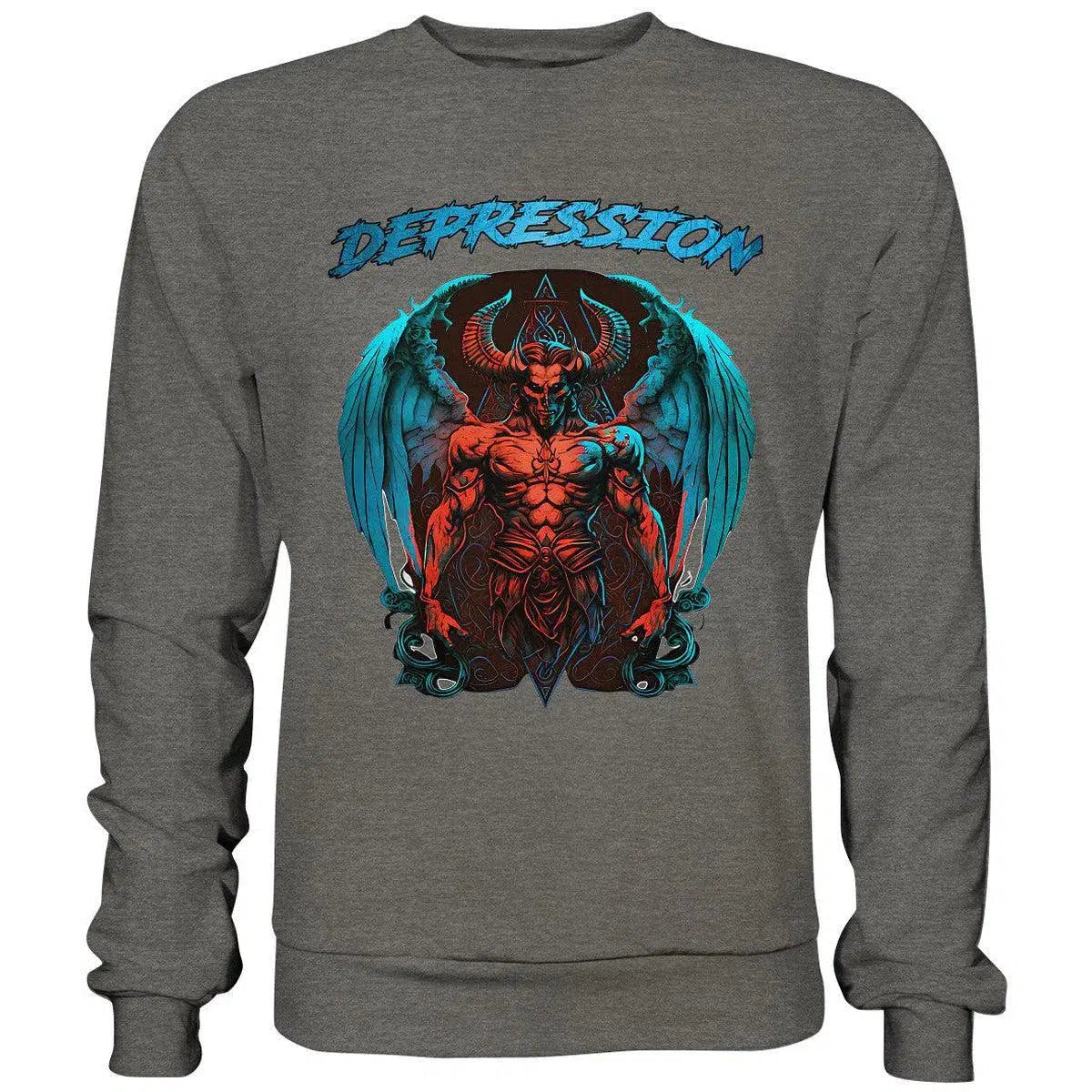 Depression Sweatshirt-Sweatshirts-Maniac-Sports.de