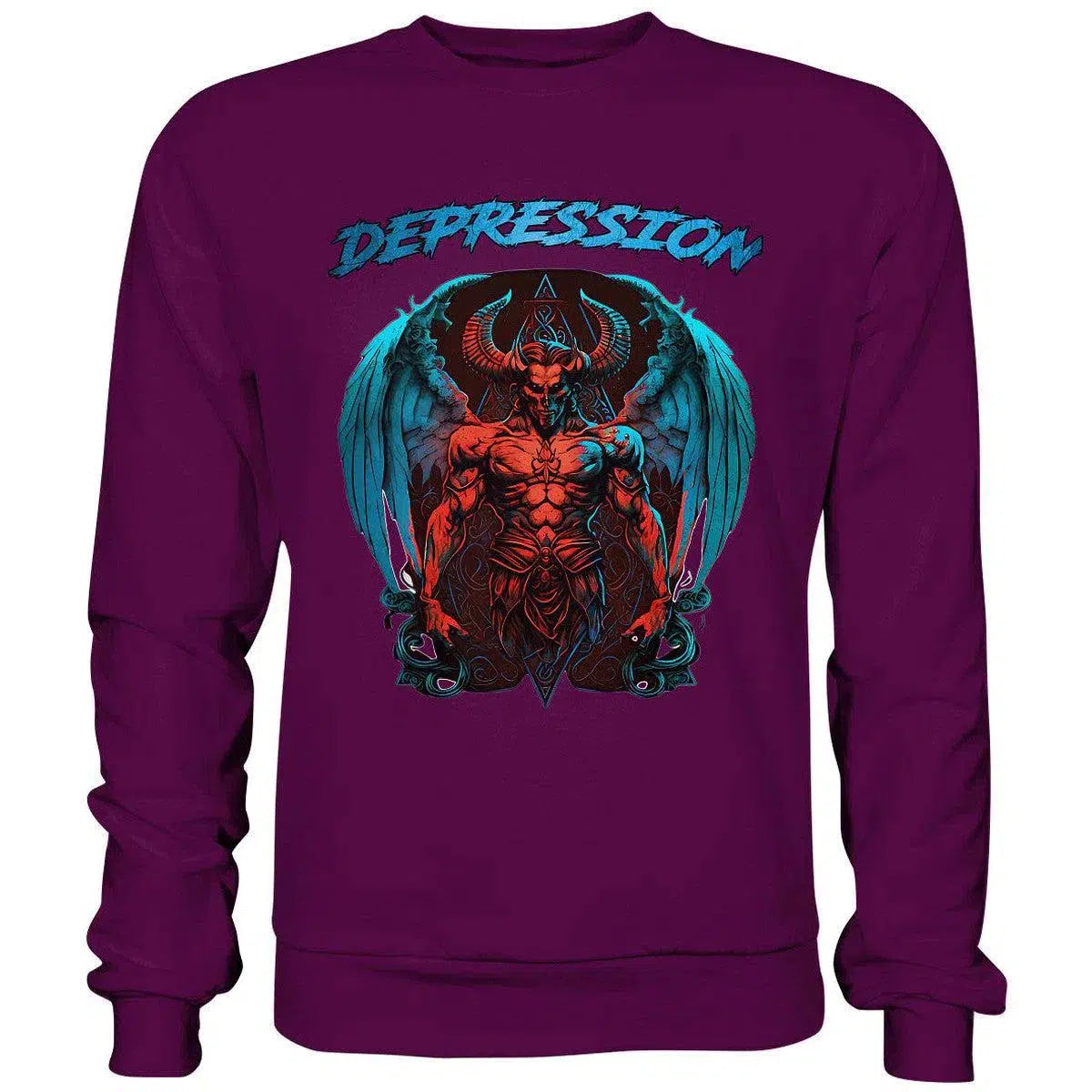 Depression Sweatshirt-Sweatshirts-Maniac-Sports.de