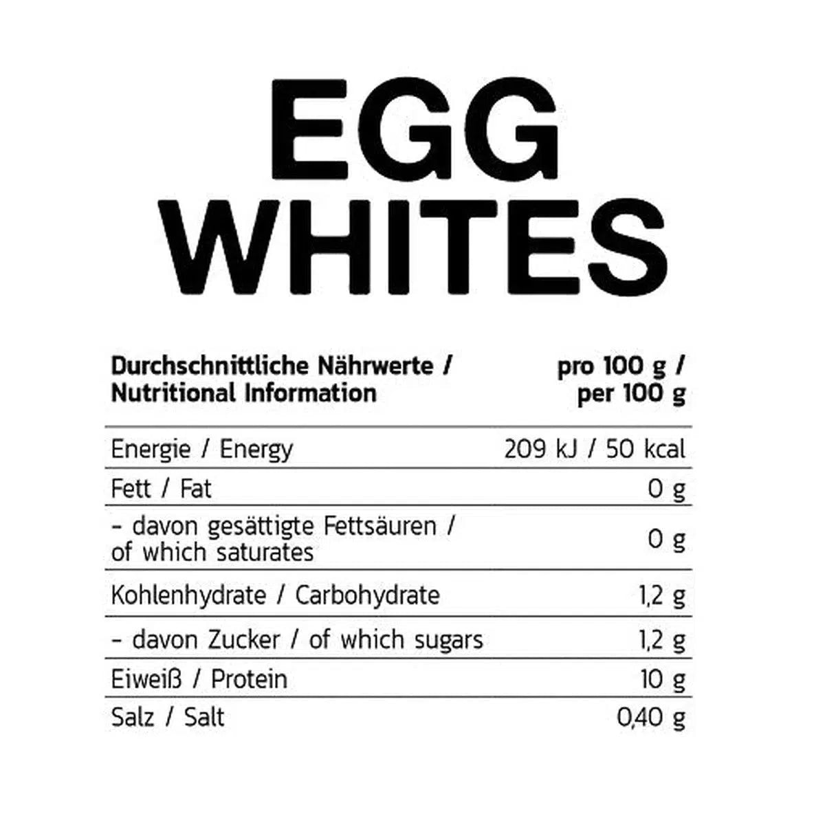 Egg Whites 1x 500ml-Low Carb Lebensmittel-Maniac-Sports.de