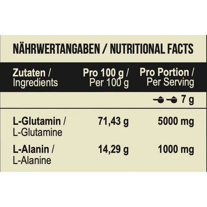 Glutamine PRO 315g-L-Glutamin-Maniac-Sports.de