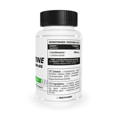 Healthy L-Carnitine 1000 60 Tabl.-L-Carnitine-Maniac-Sports.de