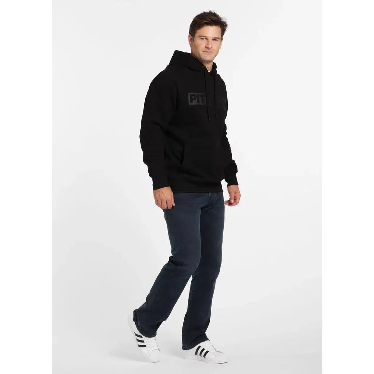 Herren Hoodie Hilltop Black-Hoodie-Maniac-Sports.de