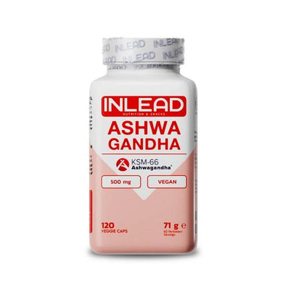 INLEAD Ashwagandha KSM-66 120 Kapseln-Ashwagandha-Maniac-Sports.de