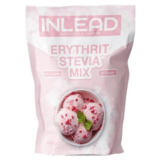 INLEAD Erythrit Stevia Mix 1000g-Low Carb Lebensmittel-Maniac-Sports.de