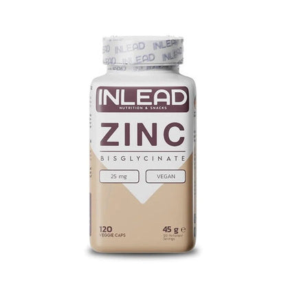 INLEAD Zink Bisglycinate 120 Kapseln-Zink-Maniac-Sports.de