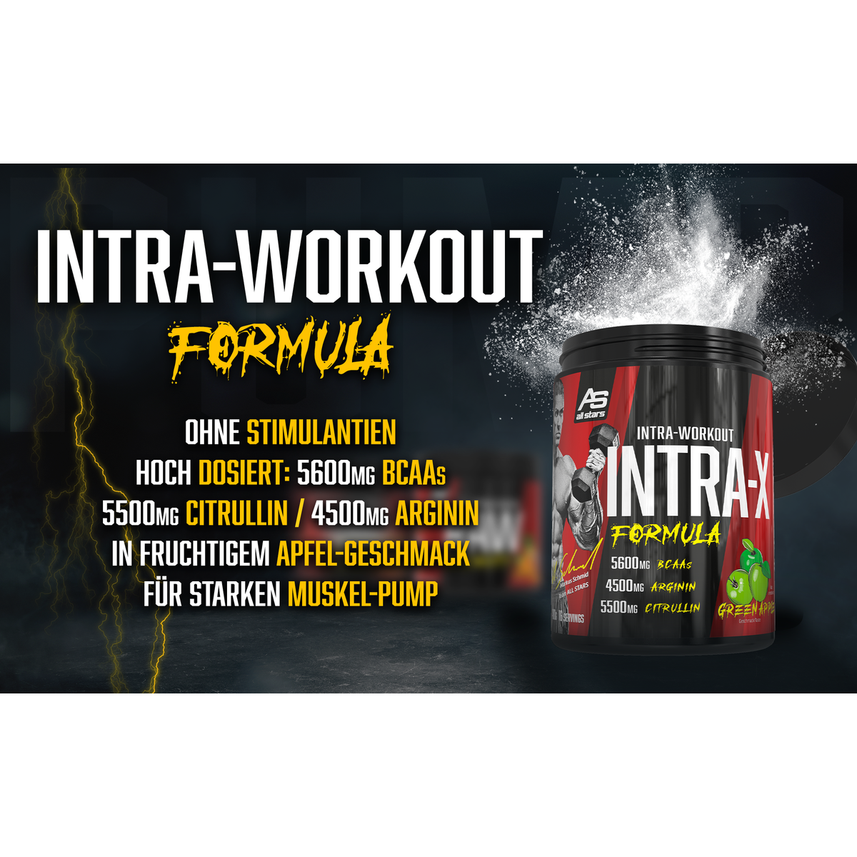 Intra-X Markus Schmid Edition-Intra Workout Booster-Maniac-Sports.de