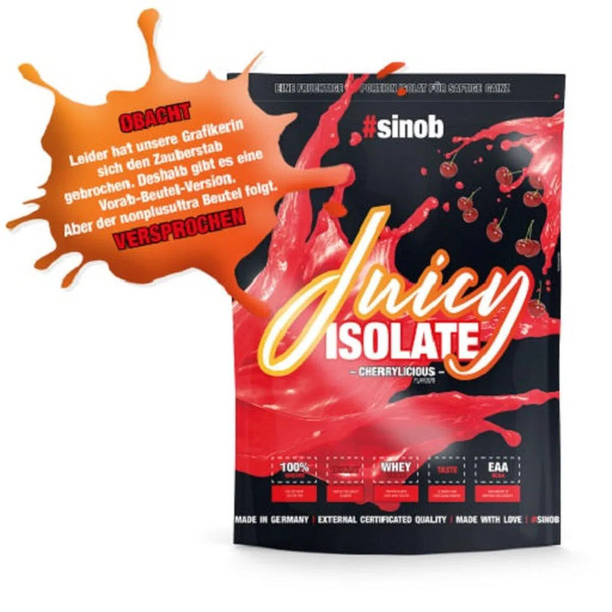 Juicy Isolate 1kg-Clear Protein-Maniac-Sports.de