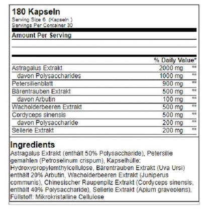 Kidney Support Complex 180 Kapsel-Mineralstoffe-Maniac-Sports.de