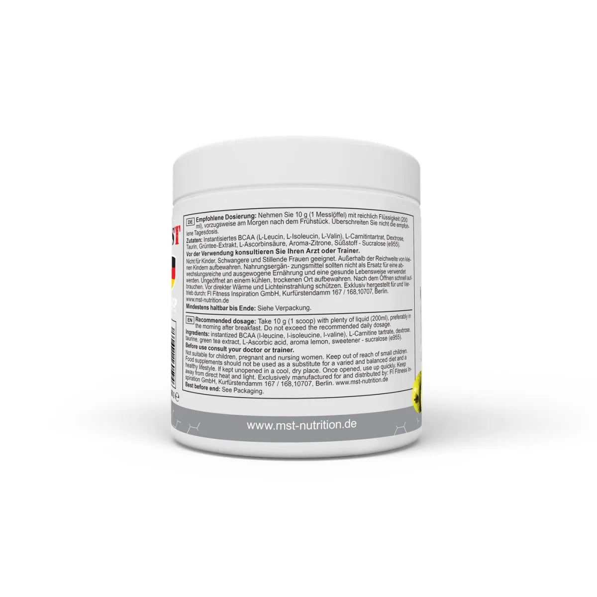 L-Carnitine Amino 300g Limonchello-L-Carnitine-Maniac-Sports.de