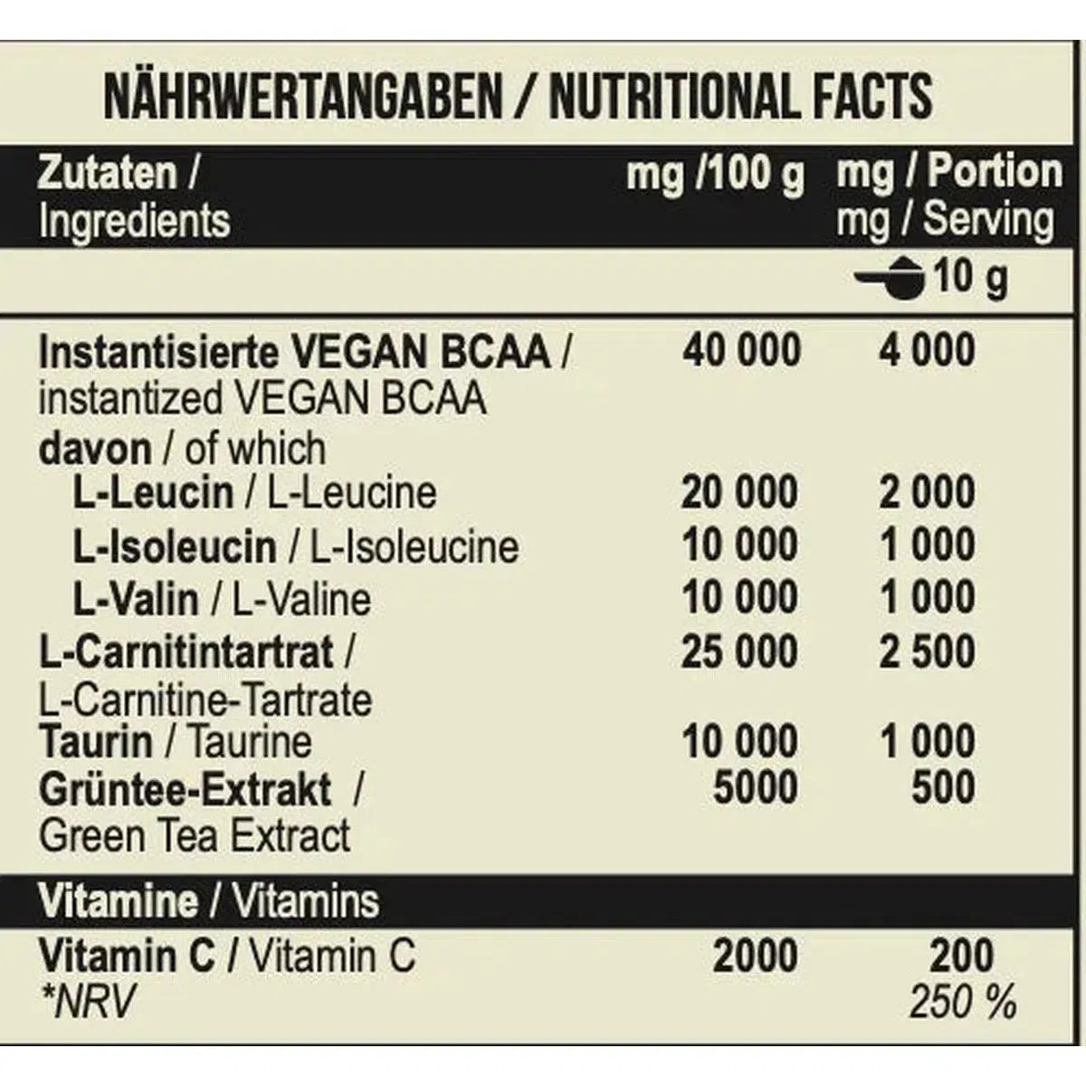 L-Carnitine Amino 300g Limonchello-L-Carnitine-Maniac-Sports.de