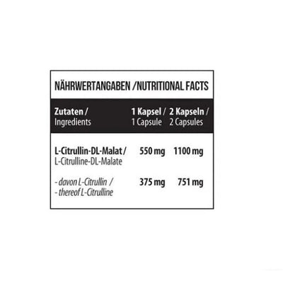 L-Citrulline - 120 Caps-L-Citruline-Maniac-Sports.de