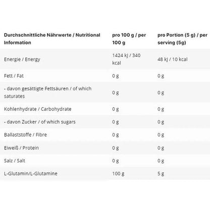 L-Glutamine 500g-L-Glutamin-Maniac-Sports.de