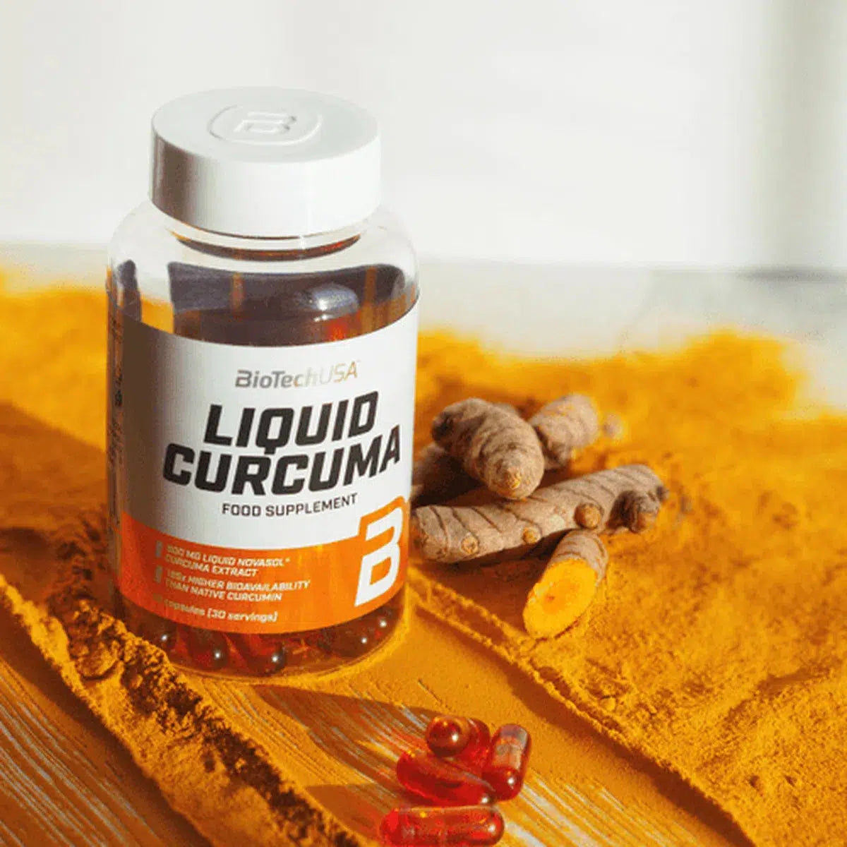 Liquid Curcuma 30 Kapseln-Curcumin-Maniac-Sports.de