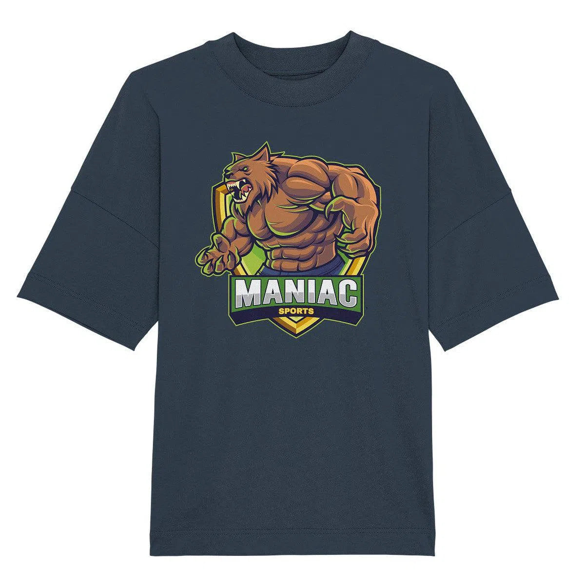 MANIAC-SPORTS - Oversize Shirt-Unisex-Shirts-Maniac-Sports.de