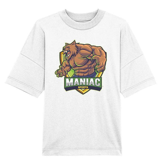 MANIAC-SPORTS - Oversize Shirt-Unisex-Shirts-Maniac-Sports.de