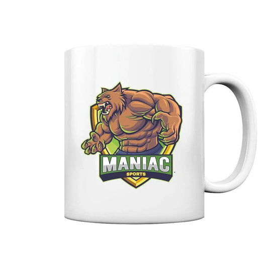 MANIAC-SPORTS - Tasse glossy-Trinkgefäße-Maniac-Sports.de