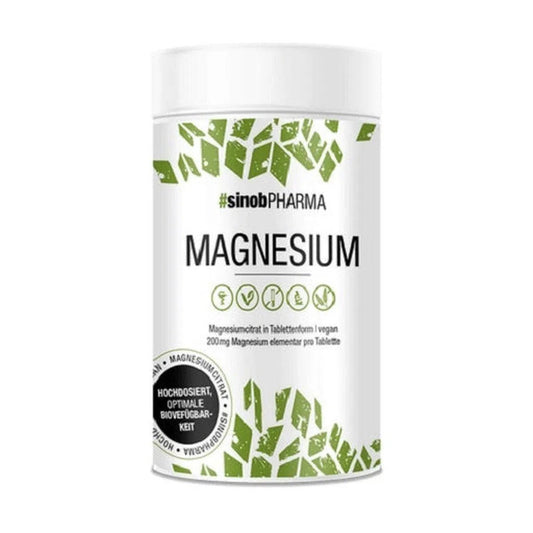 Magnesium Citrat 120 Tabletten-Magnesium-Maniac-Sports.de