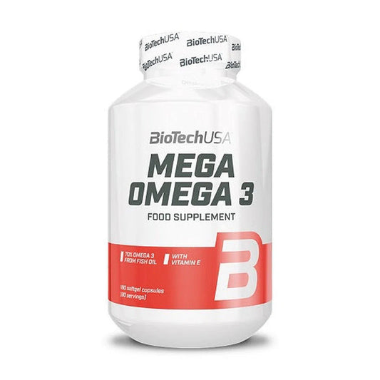 Mega Omega 3, 180 Kapseln-Omega 3-Maniac-Sports.de